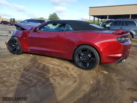 2023 Chevrolet Camaro 1LT with VIN 1G1FB3DSXP0105682, listed as a Copart auction lot 80030734 with 10,955 mi miles and Salvage Title. Bid and sale history available at carsss.com. Image 2.