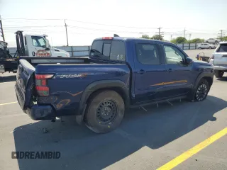 2022 Nissan Frontier Pro-X with VIN 1N6ED1EJ5NN610792, listed as a Copart auction lot 59897795 with 51,214 mi miles and Salvage title. Bid and sale history available at DreamBid. Image 3.