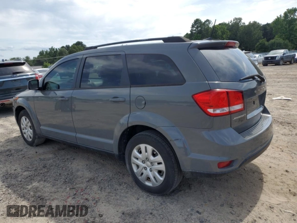 2019 Dodge Journey SE with VIN 3C4PDCBB9KT872444, listed as a Copart auction lot 61310125 with 48,520 mi miles and Salvage title. Bid and sale history available at DreamBid. Image 2.