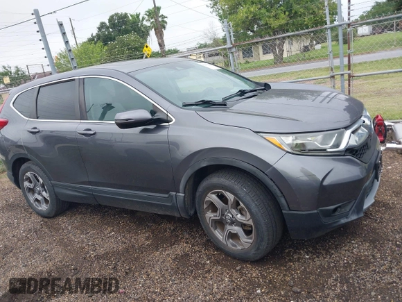 2017 Honda CR-V EX-L with VIN 2HKRW2H83HH625986, listed as a IAAI auction lot 42176162 with 47,706 mi miles. Bid and sale history available at carsss.com. Image 13.