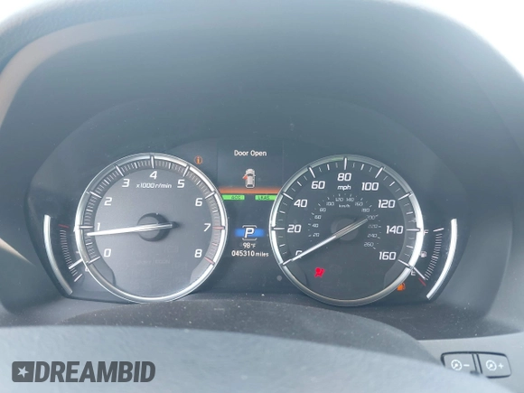 2020 Acura MDX Technology with VIN 5J8YD4H53LL046652, listed as a IAAI auction lot 42587469 with 45,310 mi miles and . Bid and sale history available at DreamBid. Image 7.
