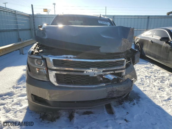 2018 Chevrolet Suburban LS with VIN 1GNSKGKC1JR201493, listed as a Copart auction lot 87856345 with NaN miles and Salvage Title. Bid and sale history available at carsss.com. Image 5.