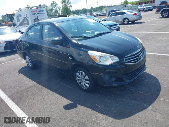 2018 Mitsubishi Mirage ES with VIN ML32F3FJ3JHF04821, listed as a IAAI auction lot 42733344 with 115,867 mi miles and . Bid and sale history available at DreamBid. Image 1.