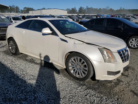 2012 Cadillac CTS Coupe with VIN 1G6DA1E31C0150360, listed as a Copart auction lot 75819194 with 112,120 mi miles and Salvage Title. Bid and sale history available at carsss.com. Image 4.