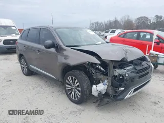 2020 Mitsubishi Outlander ES with VIN JA4AD2A35LZ039593, listed as a IAAI auction lot 41391489 with 99,062 mi miles. Bid and sale history available at carsss.com. Image 1.