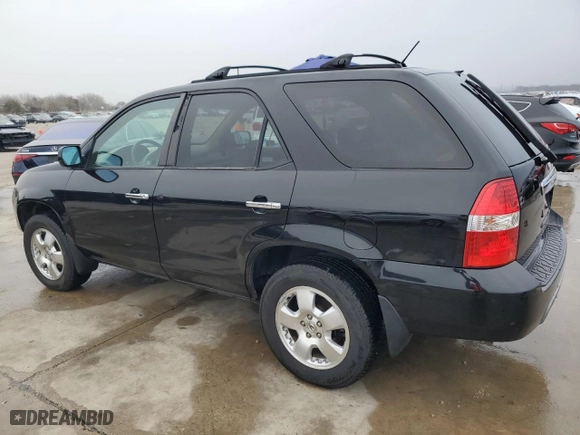 2003 Acura MDX with VIN 2HNYD18273H544735, listed as a Copart auction lot 43746955 with 337,084 mi miles and Salvage Title. Bid and sale history available at carsss.com. Image 2.