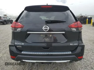 2020 Nissan Rogue SL with VIN 5N1AT2MV4LC735608, listed as a Copart auction lot 51810565 with 90,795 mi miles and Salvage Title. Bid and sale history available at DreamBid. Image 6.