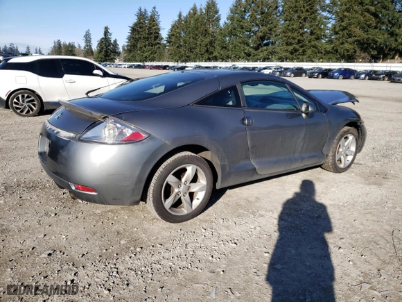 2006 Mitsubishi Eclipse GS with VIN 4A3AK24F46E026361, listed as a Copart auction lot 47308475 with 168,671 mi miles and Salvage Title. Bid and sale history available at carsss.com. Image 3.