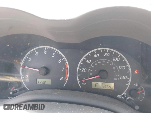 2010 Toyota Corolla z VIN 1NXBU4EE0AZ198321, wystawiony jako IAAI lot #42768590 z przebiegiem 149 543 mil mil oraz . Historia ofert i sprzedaży dostępna na DreamBid. Obrazek 7.
