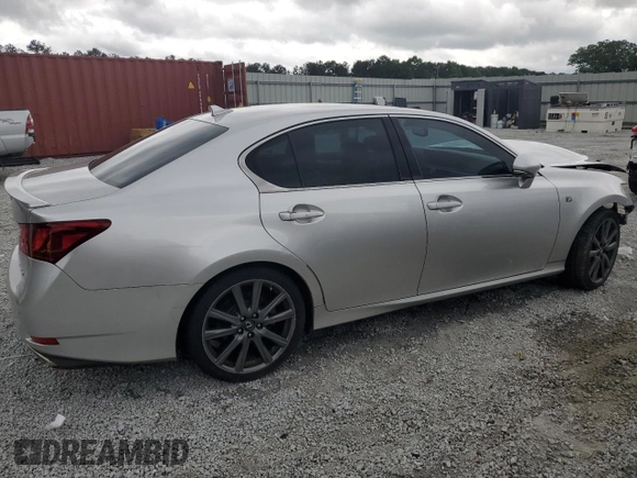 2014 Lexus GS 350 with VIN JTHBE1BLXE5031689, listed as a Copart auction lot 59789365 with 102,716 mi miles and Salvage title. Bid and sale history available at DreamBid. Image 3.