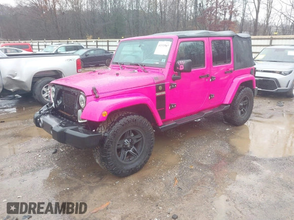 2016 Jeep Wrangler Unlimited Sport with VIN 1C4BJWDG1GL168500, listed as a IAAI auction lot 41535907 with 108,206 mi miles and . Bid and sale history available at DreamBid. Image 17.