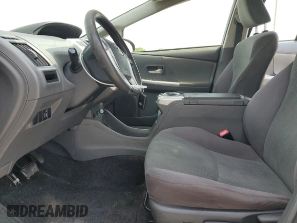 2013 Toyota Prius Two with VIN JTDZN3EU9D3195283, listed as a Copart auction lot 54975085 with 447,210 mi miles and Clean Title. Bid and sale history available at carsss.com. Image 7.
