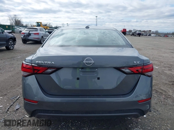 2024 Nissan Sentra SV with VIN 3N1AB8CV1RY285382, listed as a IAAI auction lot 41738171 with 3,090 mi miles and . Bid and sale history available at DreamBid. Image 16.