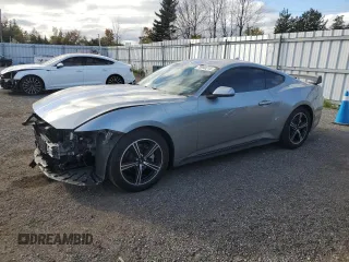 2024 Ford Mustang EcoBoost with VIN 1FA6P8TH4R5134411, listed as a Copart auction lot 75890314 with 5,388 mi miles and Salvage title. Bid and sale history available at DreamBid. Image 1.