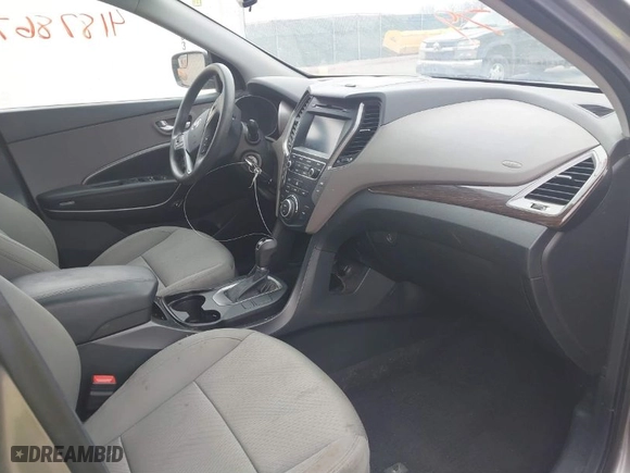2017 Hyundai Santa Fe Sport 2.4L with VIN 5XYZU3LB0HG424780, listed as a IAAI auction lot 41878679 with 112,739 mi miles. Bid and sale history available at carsss.com. Image 5.