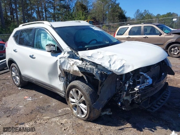 2016 Nissan Rogue SV with VIN KNMAT2MT4GP712430, listed as a IAAI auction lot 41641488 with 137,552 mi miles. Bid and sale history available at carsss.com. Image 6.