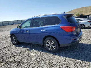 2019 Nissan Pathfinder S with VIN 5N1DR2MM6KC592579, listed as a Copart auction lot 63622475 with 150,248 mi miles and Salvage title. Bid and sale history available at DreamBid. Image 2.