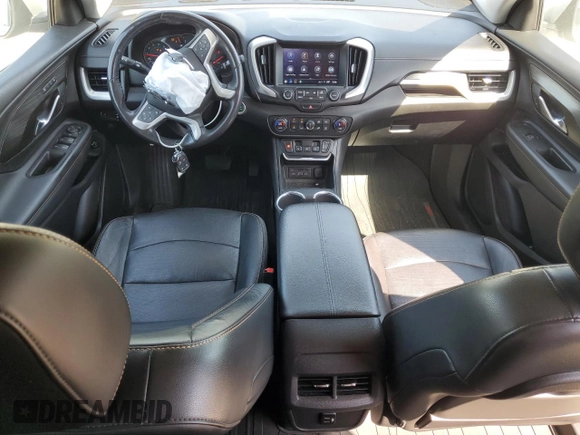 2018 GMC Terrain SLT with VIN 3GKALPEV5JL284131, listed as a Copart auction lot 53250595 with 91,230 mi miles and Salvage Title. Bid and sale history available at DreamBid. Image 8.