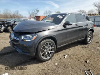 2022 Mercedes-Benz GLC 300 with VIN W1N0G8EB9NV398834, listed as a Copart auction lot 52667435 with 12,018 mi miles and Salvage Title. Bid and sale history available at DreamBid. Image 1.