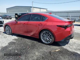 2022 Lexus IS 500 F Sport Performance with VIN JTHAP1D29N5001996, listed as a Copart auction lot 52980095 with 28,452 mi miles and Clean title. Bid and sale history available at DreamBid. Image 2.