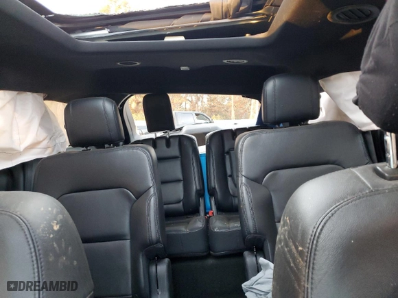 2016 Ford Explorer XLT with VIN 1FM5K8DH0GGC98187, listed as a Copart auction lot 81982804 with 0 mi miles and Salvage Title. Bid and sale history available at carsss.com. Image 10.