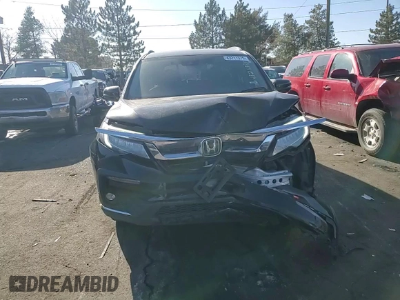 2022 Honda Pilot Touring 7-Passenger with VIN 5FNYF6H62NB084022, listed as a Copart auction lot 44793355 with 62,906 mi miles and Salvage Title. Bid and sale history available at carsss.com. Image 11.
