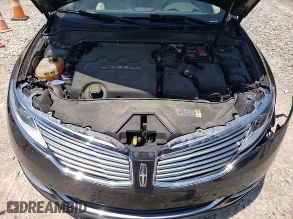 2014 Lincoln MKZ with VIN 3LN6L2JK1ER815422, listed as a Copart auction lot 63425755 with 127,094 mi miles and Salvage title. Bid and sale history available at DreamBid. Image 11.