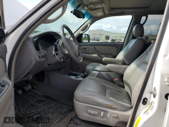 2006 Toyota Sequoia Limited with VIN 5TDZT38A06S273071, listed as a Copart auction lot 54582615 with 193,652 mi miles and Salvage Title. Bid and sale history available at DreamBid. Image 7.