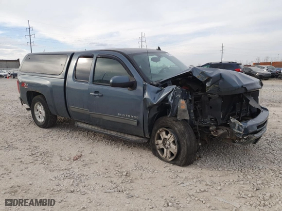 2011 Chevrolet Silverado 1500 LT with VIN 1GCRKSE34BZ122116, listed as a Copart auction lot 48607075 with 0 mi miles and Salvage Title. Bid and sale history available at carsss.com. Image 4.