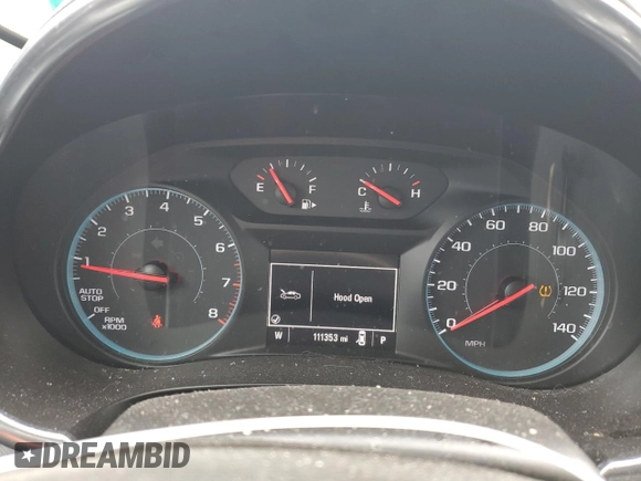 2018 Chevrolet Malibu LT with VIN 1G1ZD5ST2JF239654, listed as a Copart auction lot 53433115 with 111,353 mi miles and Salvage Title. Bid and sale history available at DreamBid. Image 9.