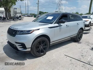 2021 Land Rover Range Rover Velar R-Dynamic S z VIN SALYT2EX9MA315965, wystawiony jako IAAI lot #42344448 z przebiegiem 66 819 mil mil oraz . Historia ofert i sprzedaży dostępna na DreamBid. Obrazek 2.