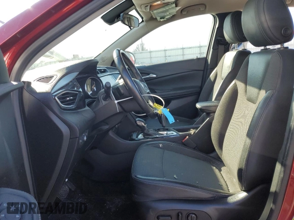 2020 Buick Encore GX Select with VIN KL4MMDS22LB072557, listed as a Copart auction lot 89300065 with 50,922 mi miles and Salvage title. Bid and sale history available at DreamBid. Image 7.