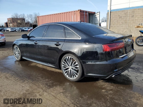 2017 Audi A6 Premium Plus with VIN WAUG8AFC8HN109607, listed as a Copart auction lot 51480755 with 109,309 mi miles and Salvage Title. Bid and sale history available at carsss.com. Image 2.