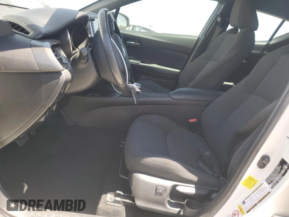 2018 Toyota C-HR XLE with VIN NMTKHMBX5JR042017, listed as a Copart auction lot 57630085 with 36,614 mi miles and Salvage title. Bid and sale history available at DreamBid. Image 7.