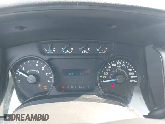 2014 Ford F-150 XL with VIN 1FTEX1CM0EKG29100, listed as a IAAI auction lot 42334851 with 129,545 mi miles and . Bid and sale history available at DreamBid. Image 7.
