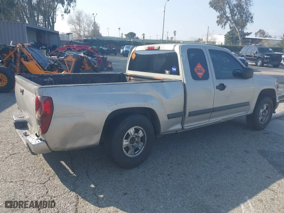 2007 Chevrolet Colorado LT w/1LT with VIN 1GCCS19E278149193, listed as a IAAI auction lot 41387764 with 156,386 mi miles. Bid and sale history available at carsss.com. Image 4.