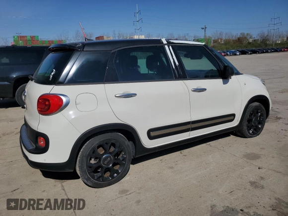2017 FIAT 500L Trekking z VIN ZFBCFADH0HZ039862, wystawiony jako Copart lot #53530305 z przebiegiem 46 318 mil mil oraz Szkody całkowita. Historia ofert i sprzedaży dostępna na DreamBid. Obrazek 3.