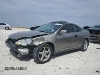 2002 Acura RSX Auto with VIN JH4DC54892C002786, listed as a Copart auction lot 48217105 with 206,622 mi miles and Salvage Title. Bid and sale history available at carsss.com. Image 1.
