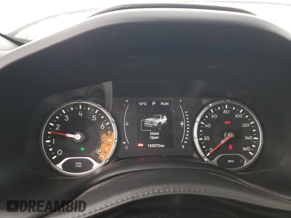 2018 Jeep Renegade Latitude with VIN ZACCJBBB9JPH04066, listed as a Copart auction lot 54271945 with 153,372 mi miles and Salvage Title. Bid and sale history available at carsss.com. Image 9.