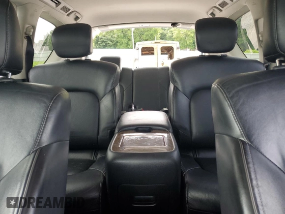 2016 Infiniti QX80 with VIN JN8AZ2NF5G9610490, listed as a Copart auction lot 60041325 with 131,253 mi miles and Salvage title. Bid and sale history available at DreamBid. Image 10.