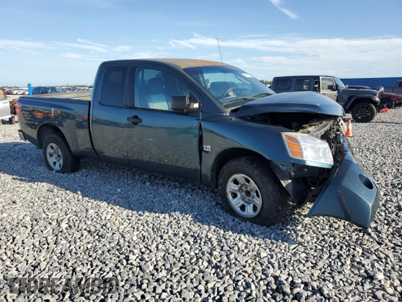 2004 Nissan Titan LE with VIN 1N6AA06AX4N569946, listed as a Copart auction lot 66093335 with Not provided miles and Salvage title. Bid and sale history available at DreamBid. Image 4.