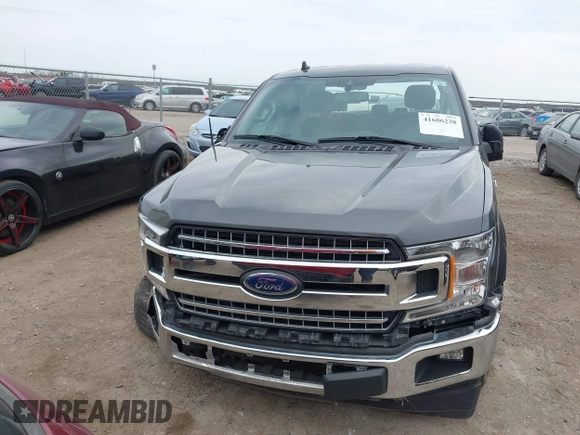 2020 Ford F-150 XL with VIN 1FTEW1C56LKF37157, listed as a IAAI auction lot 41686238 with 52,736 mi miles. Bid and sale history available at carsss.com. Image 12.