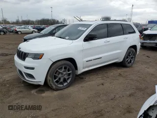 2020 Jeep Grand Cherokee Limited X z VIN 1C4RJFBG1LC418717, wystawiony jako Copart lot #52702155 z przebiegiem 44 791 mil mil oraz Szkoda całkowita • Salvage title. Historia ofert i sprzedaży dostępna na DreamBid. Obrazek 1.