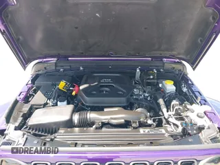 2023 Jeep Wrangler High Altitude z VIN 1C4HJXEN9PW560958, wystawiony jako IAAI lot #42393559 z przebiegiem 35 981 mil mil oraz . Historia ofert i sprzedaży dostępna na DreamBid. Obrazek 10.