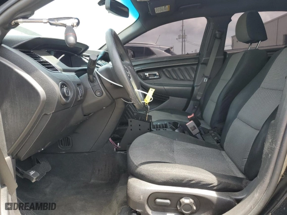 2014 Ford Sedan Police Interceptor with VIN 1FAHP2MT2EG161579, listed as a Copart auction lot 53878845 with 205,031 mi miles and Salvage Title. Bid and sale history available at carsss.com. Image 7.