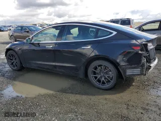 2019 Tesla Model 3 Long Range with VIN 5YJ3E1EB3KF208747, listed as a Copart auction lot 47947305 with 126,516 mi miles and Salvage Title. Bid and sale history available at carsss.com. Image 2.