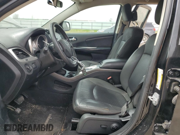 2015 Dodge Journey SXT with VIN 3C4PDCBG9FT690910, listed as a Copart auction lot 48195875 with 110,489 mi miles and Salvage Title. Bid and sale history available at DreamBid. Image 7.