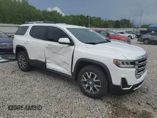 2023 GMC Acadia SLT with VIN 1GKKNML45PZ100413, listed as a Copart auction lot 54445055 with 34,377 mi miles and Salvage title. Bid and sale history available at DreamBid. Image 4.