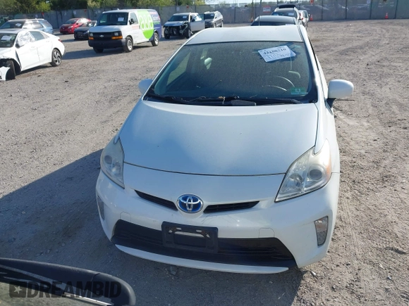 2012 Toyota Prius One with VIN JTDKN3DU2C1520448, listed as a IAAI auction lot 42108210 with 141,657 mi miles. Bid and sale history available at carsss.com. Image 12.