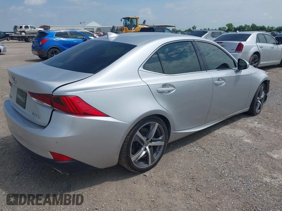 2018 Lexus IS 300 with VIN JTHBA1D22J5072280, listed as a IAAI auction lot 42442807 with 77,252 mi miles and . Bid and sale history available at DreamBid. Image 4.